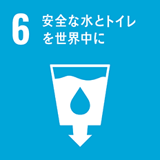 持続可能な開発目標（SDGs） 6 安全な水とトイレを世界中に